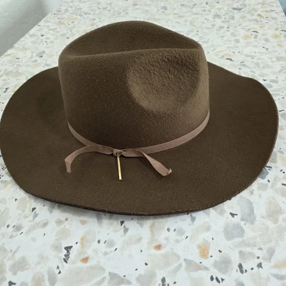 Abercrombie & Fitch Brown Wide Brim Hat - Picture 3 of 11
